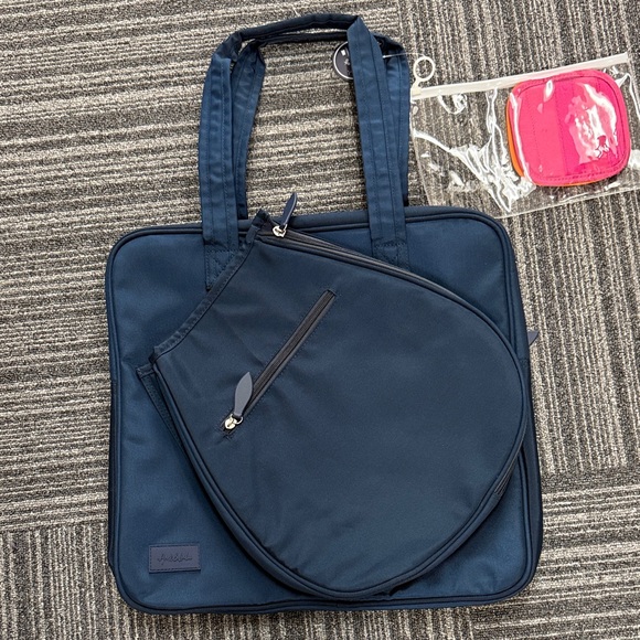 Ame & Lulu Handbags - Navy Tennis Tote